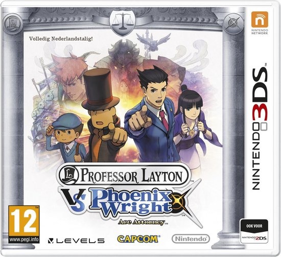Professor Layton vs. Phoenix Wright: Ace Attorney (Complete, UKV)