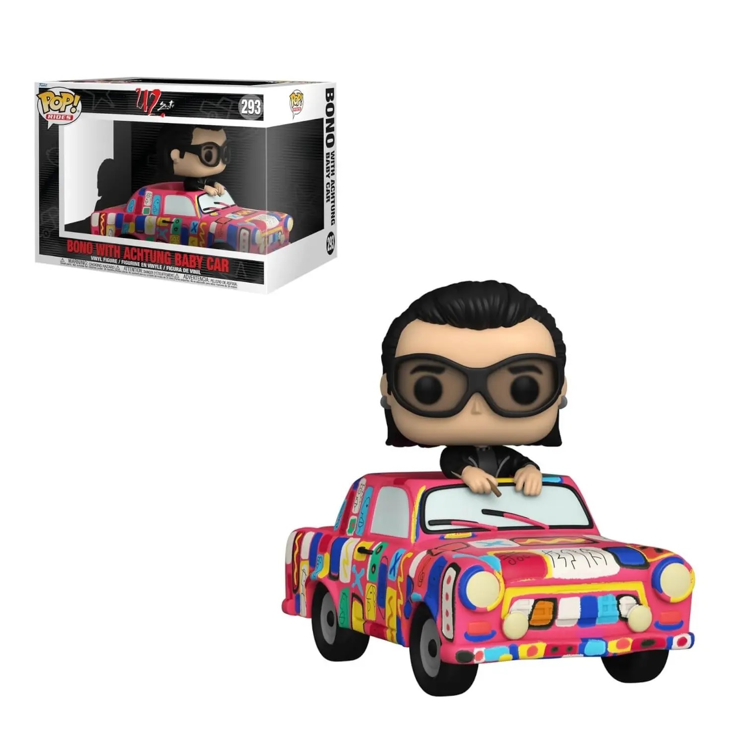 U2 - ZooTV POP! - Bono with Achtung Baby Car #293