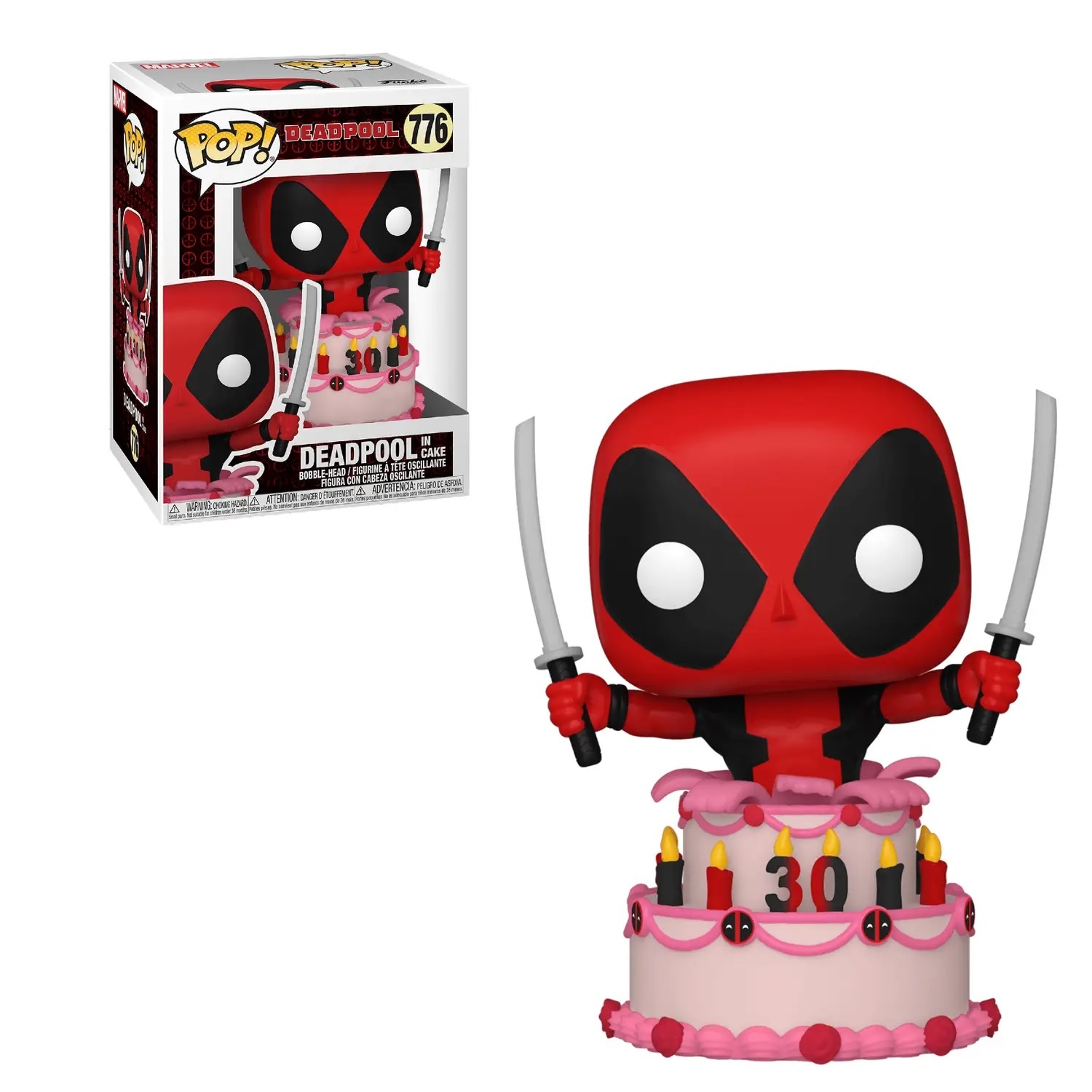 Deadpool 30th Anniversary POP! - Deadpool in Cake #776