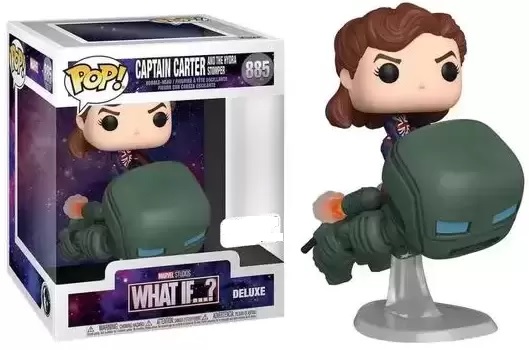 Marvel What If? Deluxe POP! - Captain Carter and the Hydro Stamper 6 Inch #885