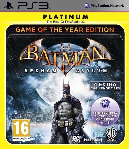 Batman Arkham Asylum GOTY (Complete, Platinum)