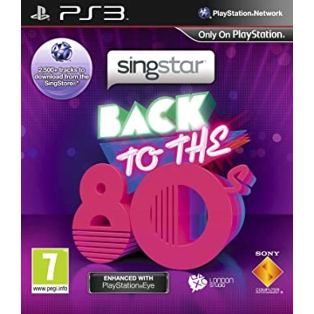 SingStar Back to the 80's - [PlayStation 3