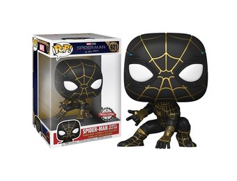 Spider-Man No Way Home POP! - Spider-Man Black and Gold Suit 10 Inch #921