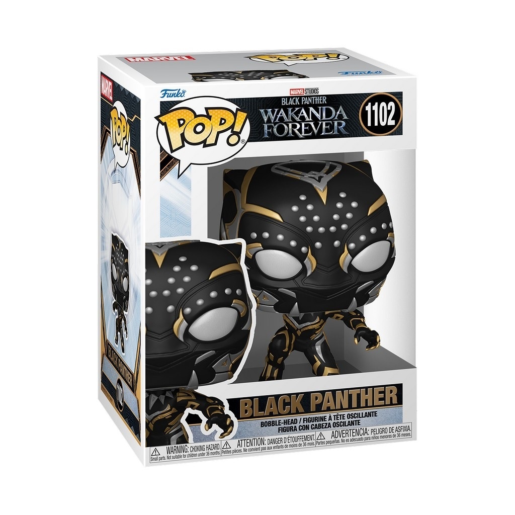 Marvel Black Panther Wakanda Forever POP! - Black Panther #1102