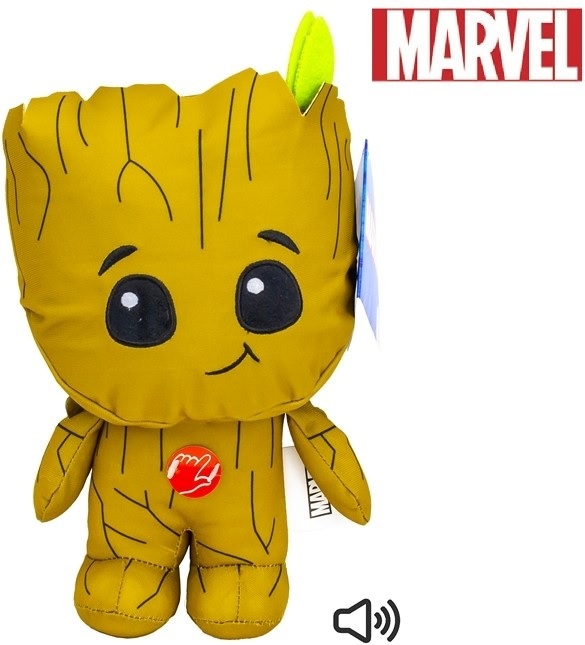 Marvel - Groot met Geluid Knuffel 27 cm