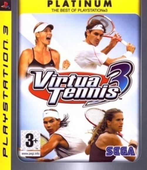 Virtua Tennis 3 (Compleet, Platinum)