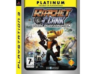 Ratchet & Clank Tools of Destruction (Compleet, Platinum)