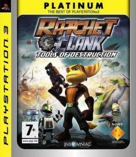 Ratchet & Clank Tools of Destruction (Compleet, Platinum)