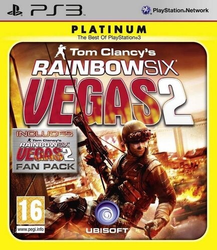 Tom Clancy's Rainbow Six Vegas 2 (Compleet, Platinum)