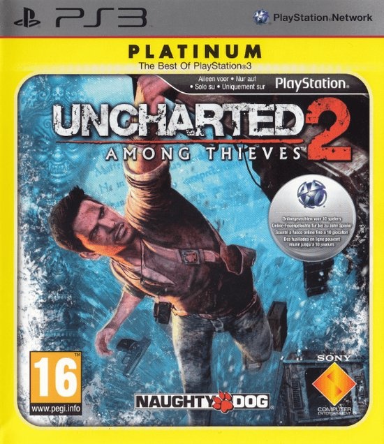 Uncharted 2 Among Thieves (Complete, Platinum)
