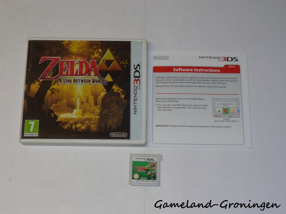 The Legend of Zelda A Link Between Worlds (Compleet, HOL)