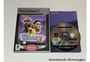 Pro Evolution Soccer 4 (Compleet, Platinum)