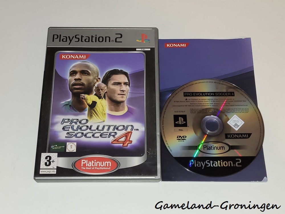 Pro Evolution Soccer 4 (Complete, Platinum)