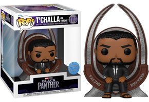 Marvel Black Panther Deluxe POP! - T'Challa on Throne #1113