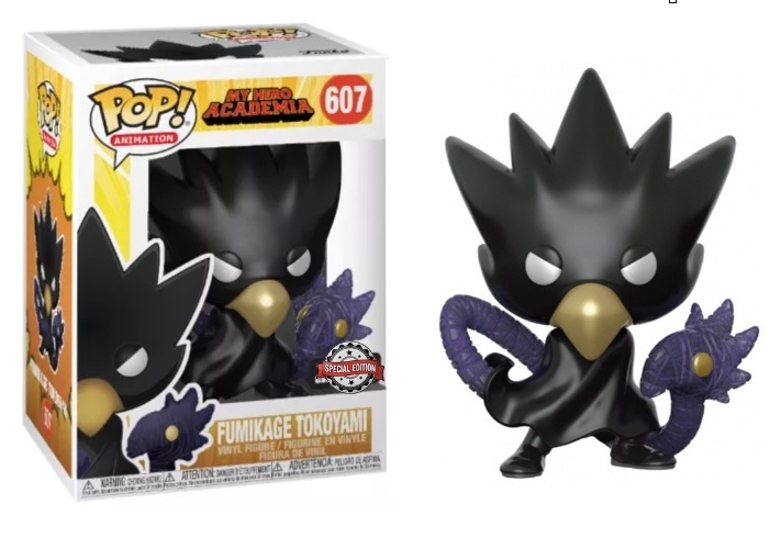 My Hero Academia POP! - Fumikage Tokoyami Metal Effect #607