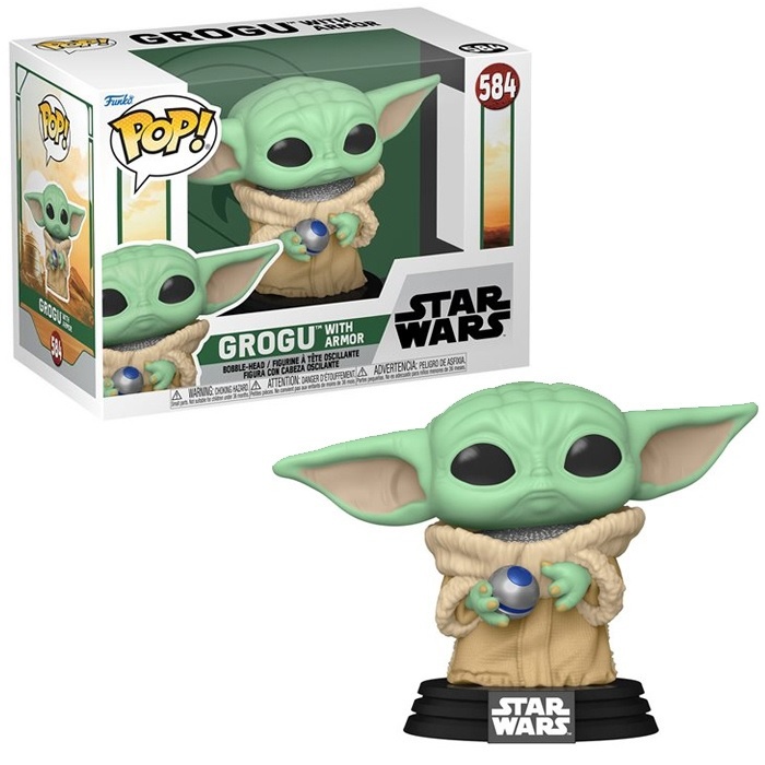 Star Wars The Book of Boba Fett POP! - Grogu with Armor #584
