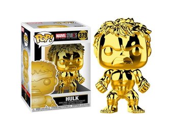 Marvel 10th Anniversary POP! - Hulk Gold Chrome #379