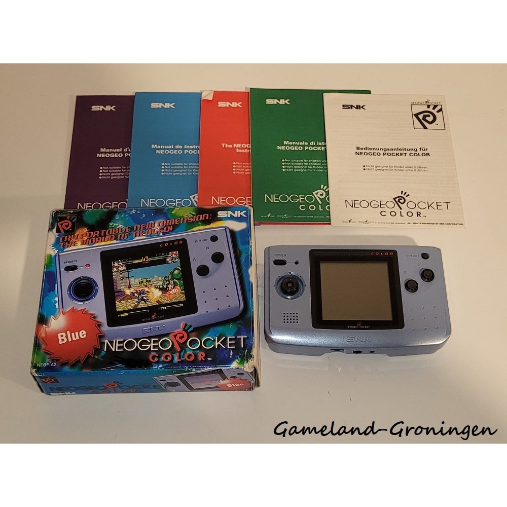 NEO GEO POCKET Color SNK Handheld Console Box CIB TESTED