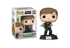 Star Wars The Book of Boba Fett POP! - Luke Skywalker & Grogu #583