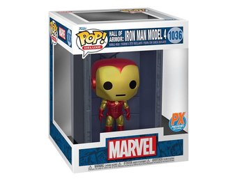 Marvel Deluxe POP! - Hall of Armor: Iron Man Model 4 #1036