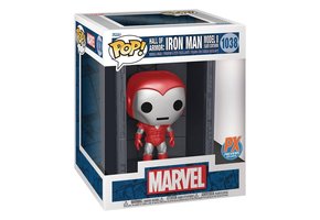 Marvel Deluxe POP! - Hall of Armor: Iron Man Model 8 Silver Centurion #1038