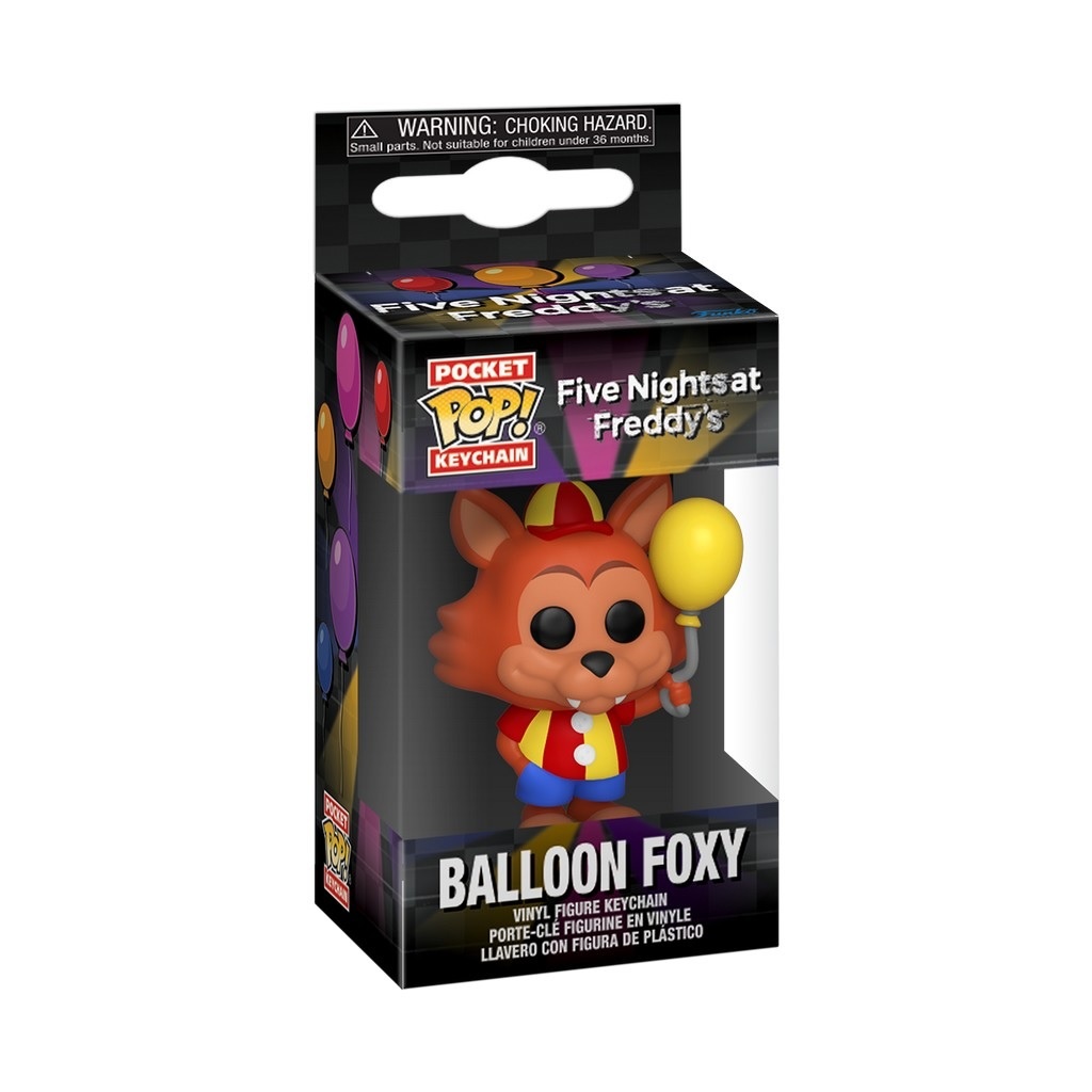 Five Nights at Freddy's Pocket POP Sleutelhanger - Balloon Foxy