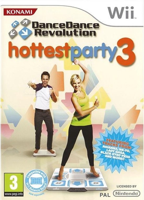 Dance Dance Revolution Hottest Party 3 (Compleet, HOL)