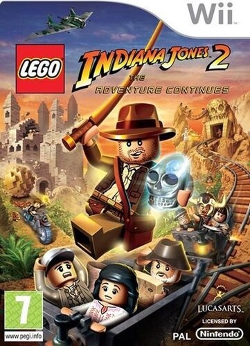 Lego Indiana Jones 2 The Adventure Continues (Compleet, FAH)
