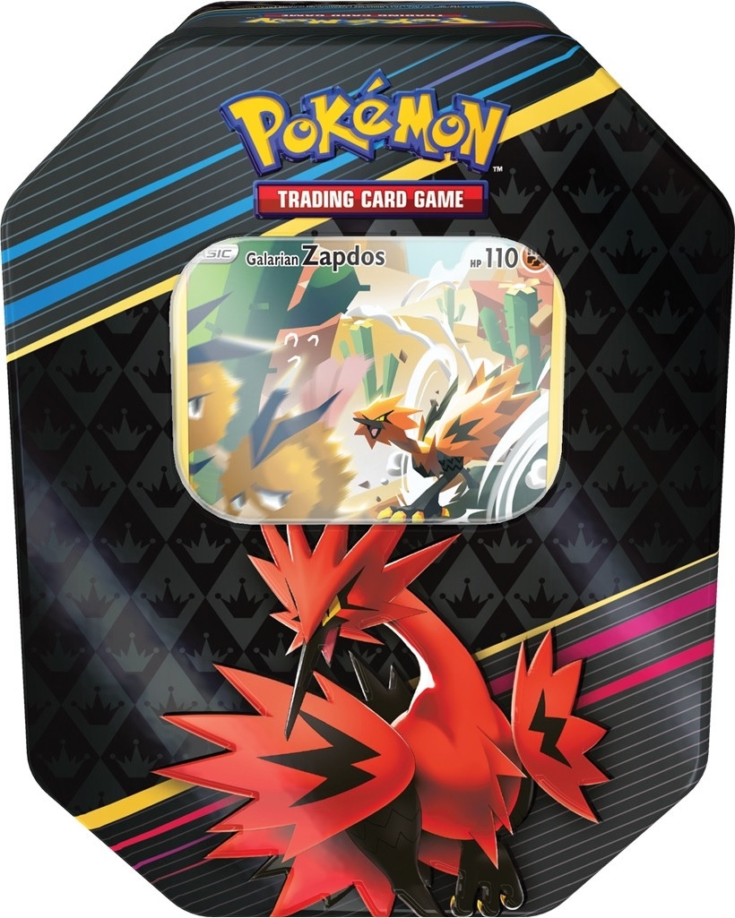 Pokémon TCG - Crown Zenith Special Art Tin Zapdos