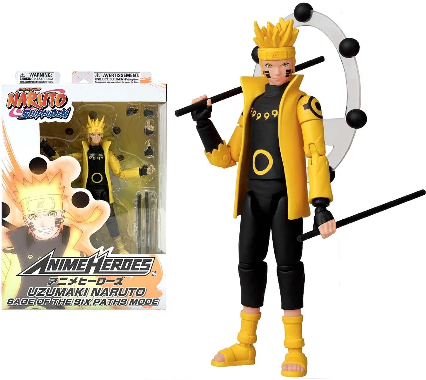 Naruto - Action Figure Naruto Sage of Six Paths Mode 17 cm