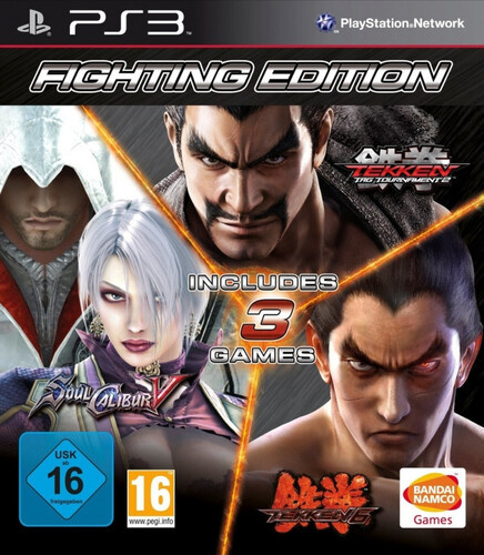 Fighting Edition (Tekken 6, Tekken Tag Tournament 2, Soul Calibur 5) (Complete)