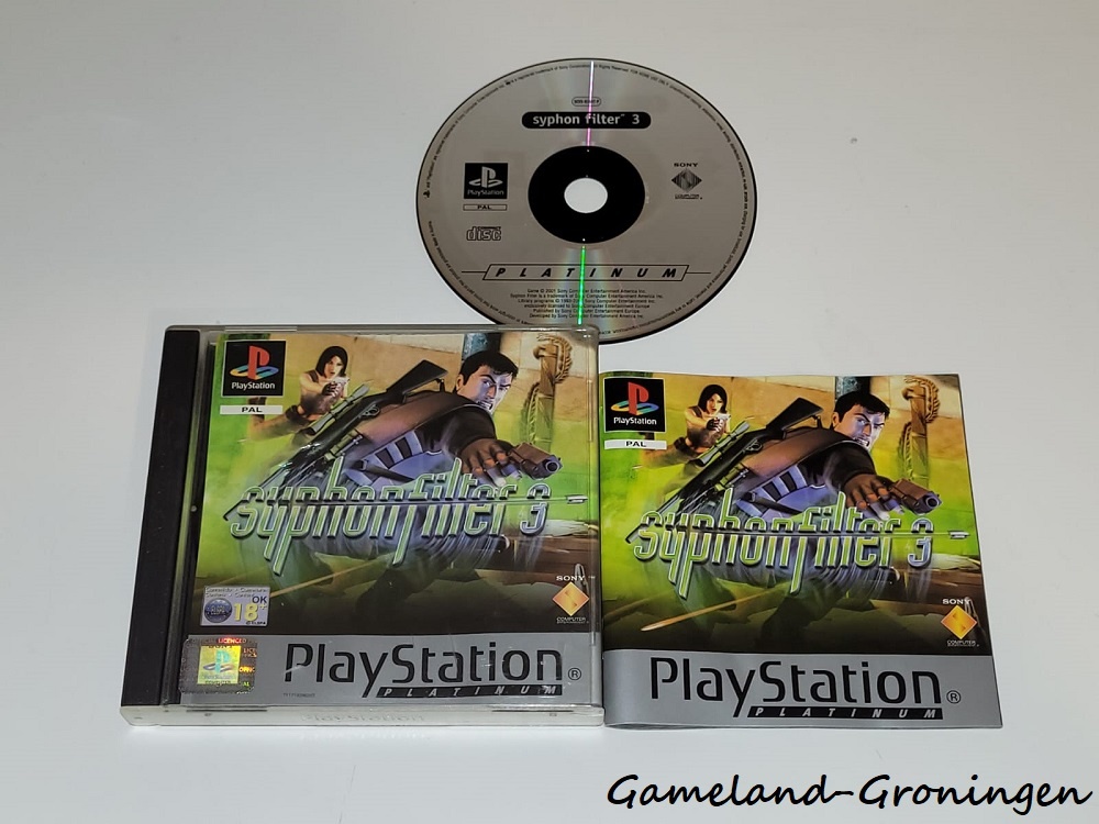 Syphon Filter 3 (Compleet, Platinum)