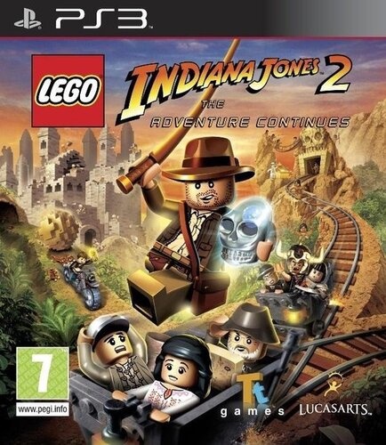 Lego Indiana Jones 2 The Adventure Continues (Compleet)