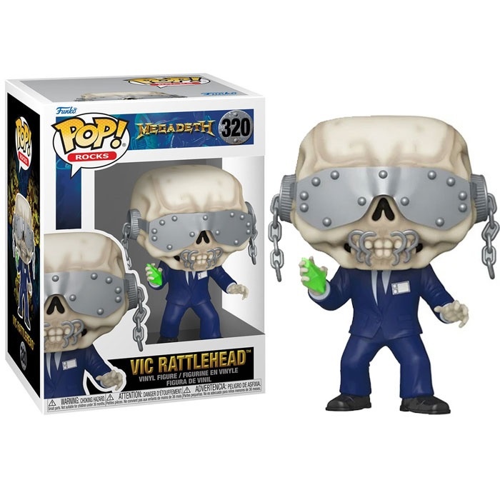 Megadeth POP! - Vic Rattlehead #320