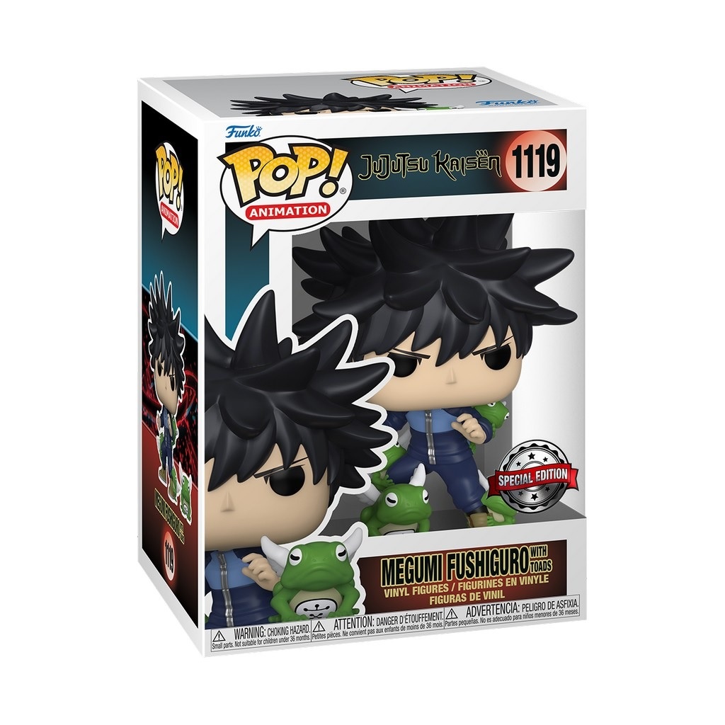 Jujutsu Kaisen POP! - Megumi Fushiguro with Toads #1119