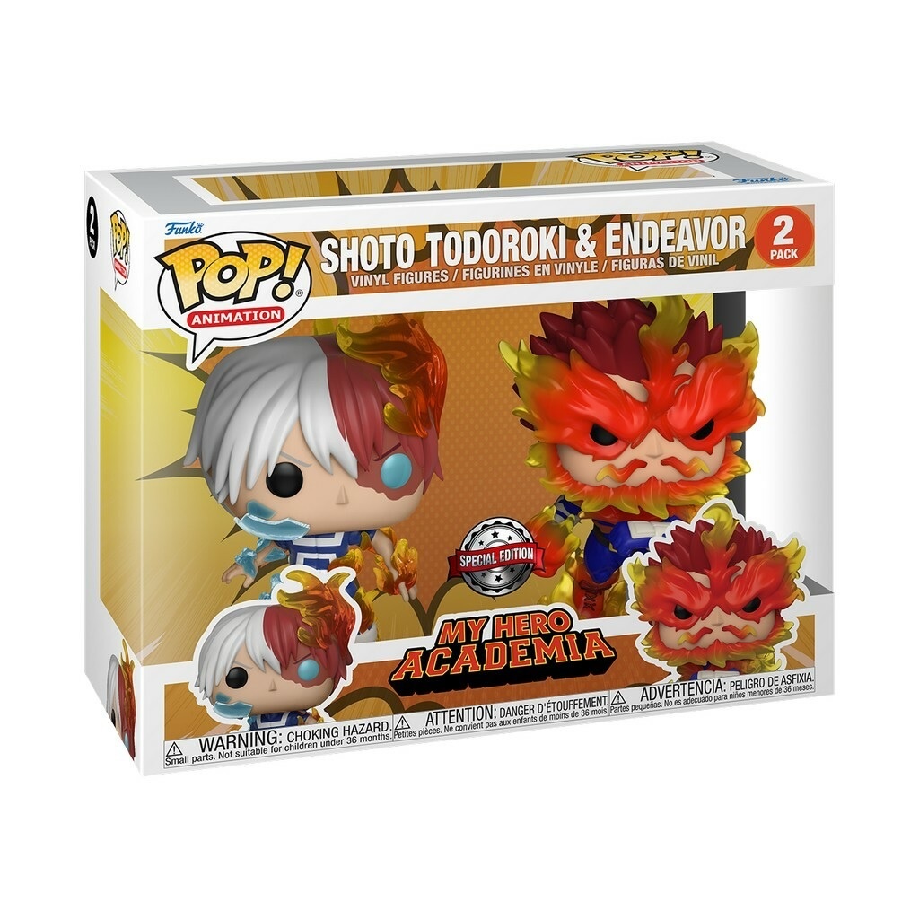 My Hero Academia POP! - Shoto Todoroki & Endeavor 2-Pack
