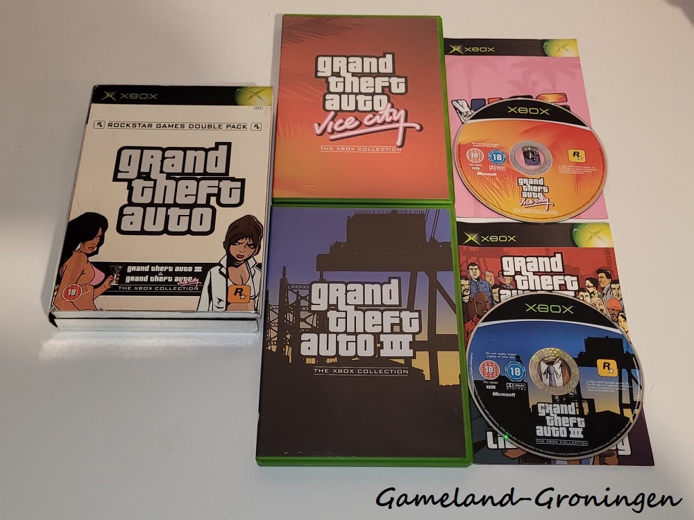 Grand Theft Auto Double Pack (GTA) (Compleet)