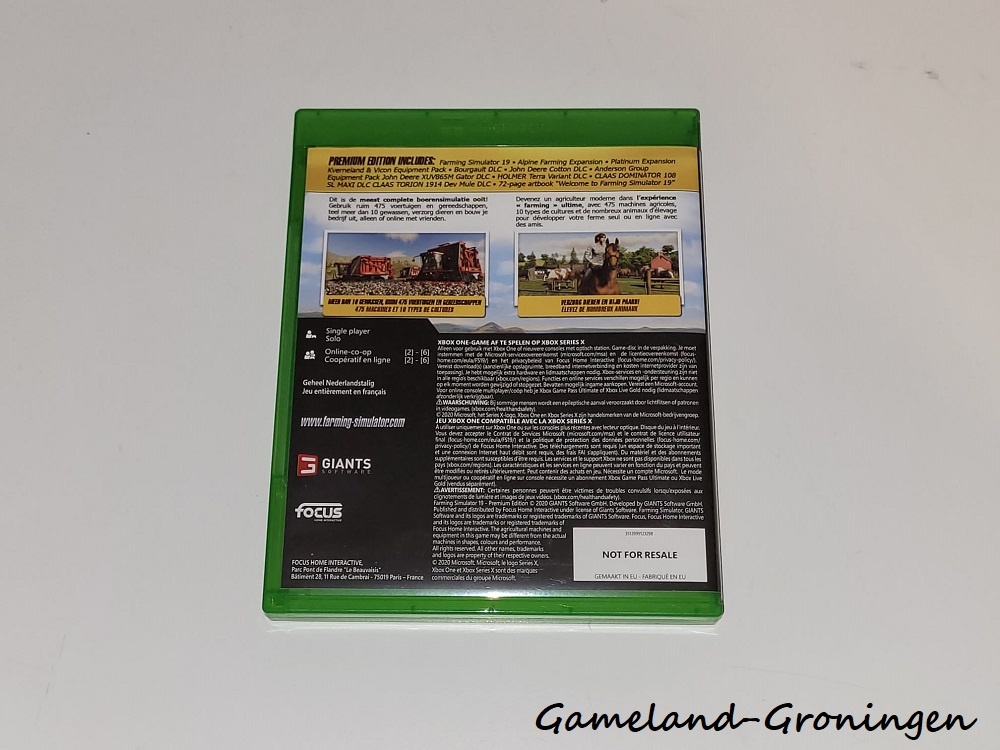Farming Simulator 19 Platinum Edition Xbox One Kopen Gameland Groningen 2514