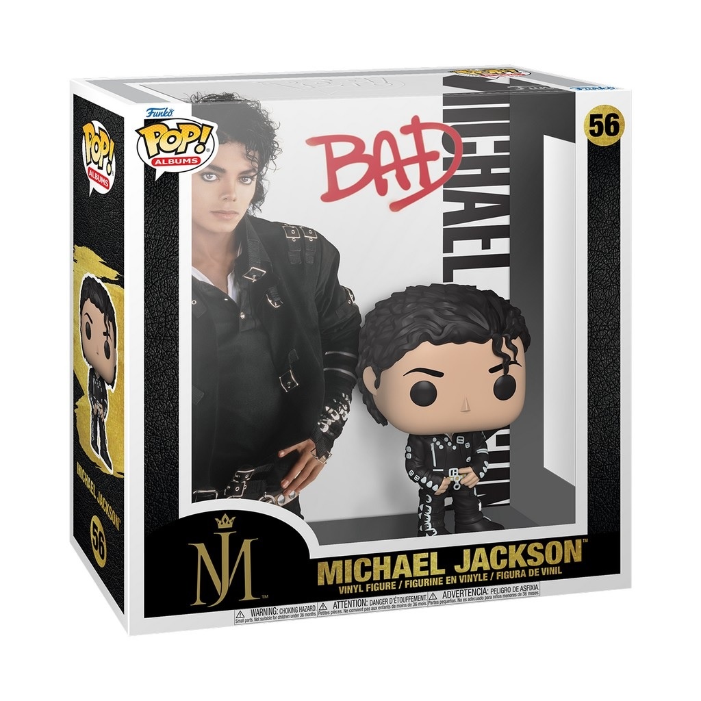 Albums POP! - Michael Jackson - Bad #56 (PRE ORDER)