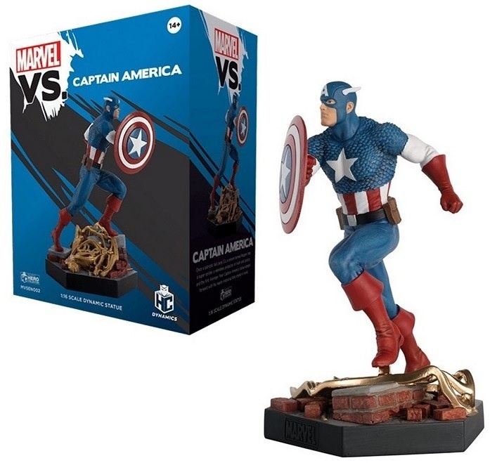 Marvel - Captain America 1:16 Scale Dynamic Statue 16 cm