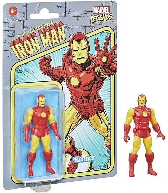 Marvel Legends Retro - Iron Man Action Figure 10 cm
