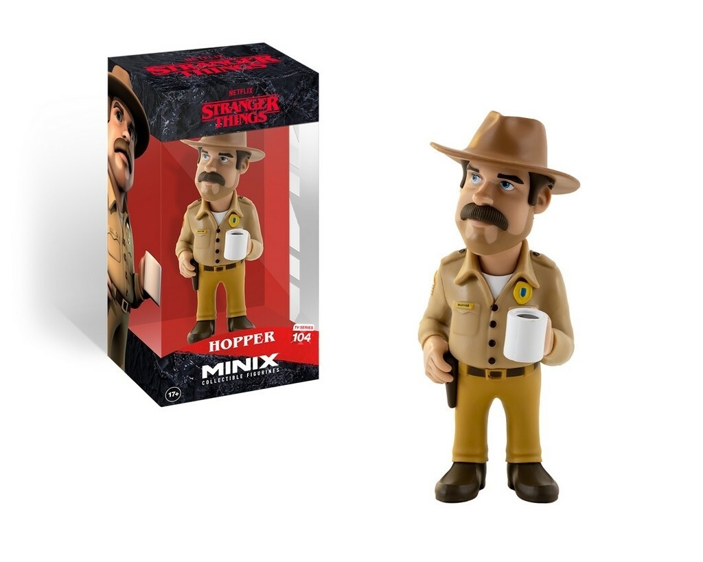 Stranger Things Minix - Hopper PVC Statue 12 cm