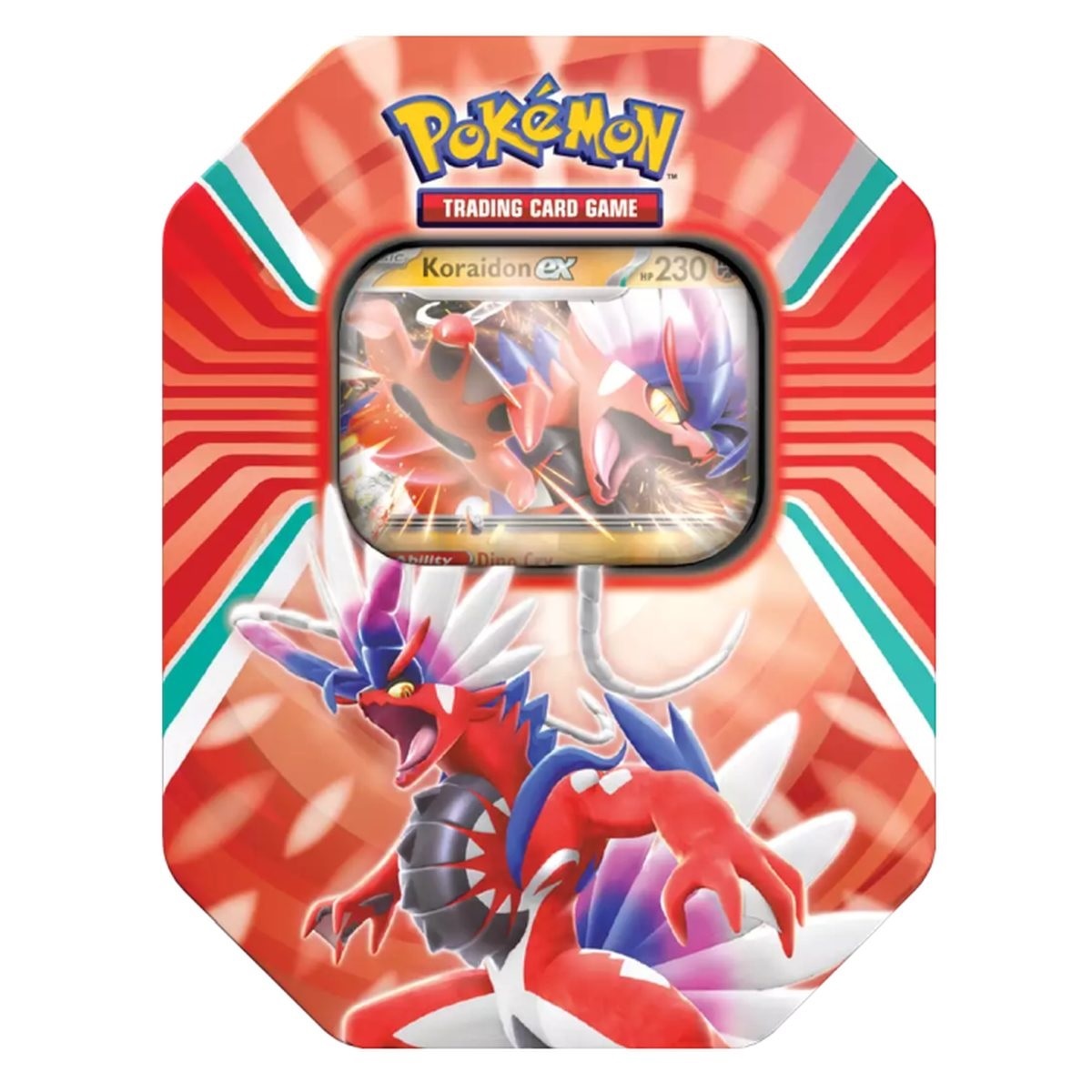Pokémon TCG - Paldea Legends Summer Tin 2023 - Koraidon Ex