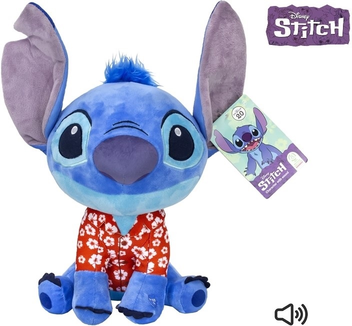 Disney's Lilo & Stitch - Stitch Hawai Red Plush Toy 30 cm
