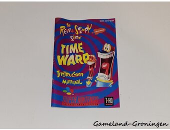 The Ren & Stimpy Show Time Warp (Manual, EUR)