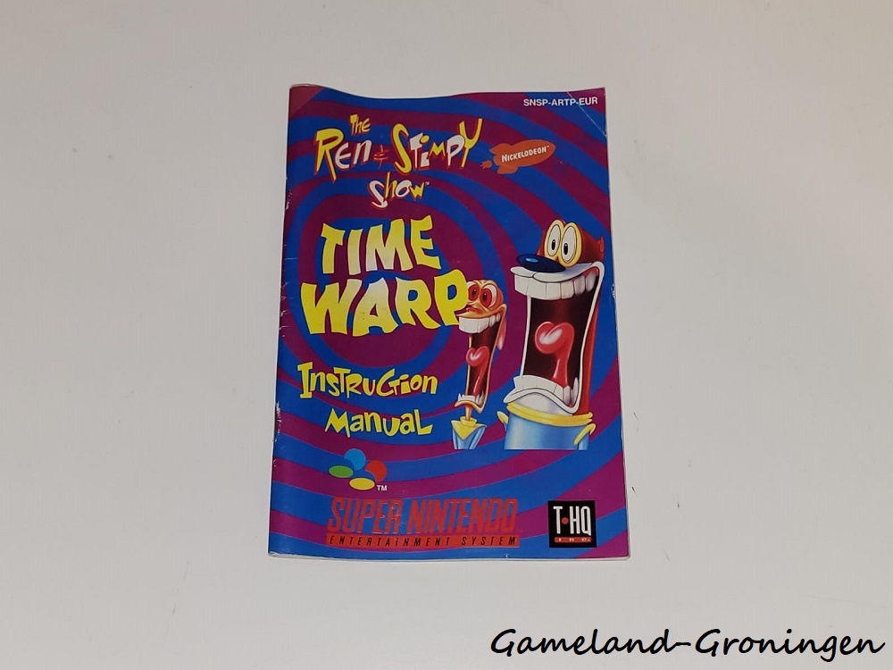 The Ren & Stimpy Show Time Warp (Manual, EUR)