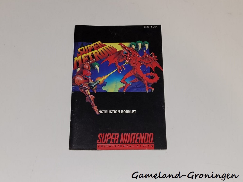 Super Metroid (Manual, USA)