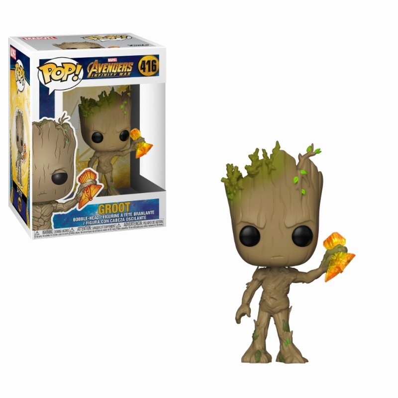 Marvel Avengers Infinity War POP! - Groot with Stormbreaker #416