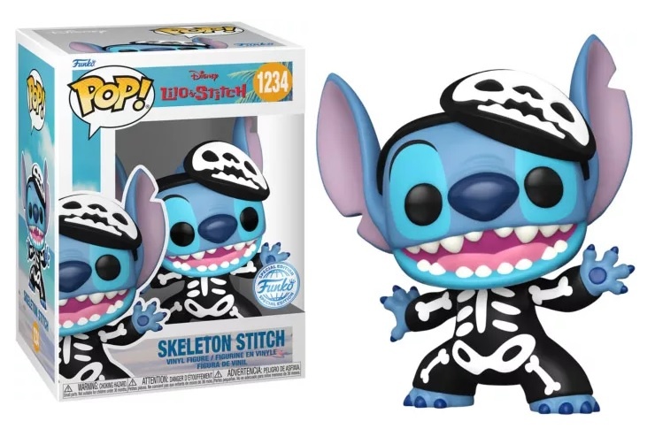 Disney's Lilo & Stitch POP! - Skeleton Stitch #1234