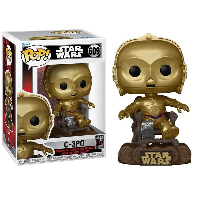 Star Wars Return of the Jedi 40th Anniversary POP! - C-3PO #609